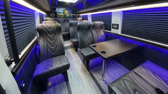 18 passenger sprinter van interior fort wayne