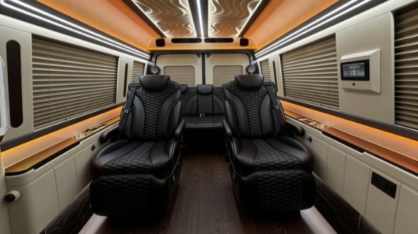 8 passenger sprinter van inside fort wayne