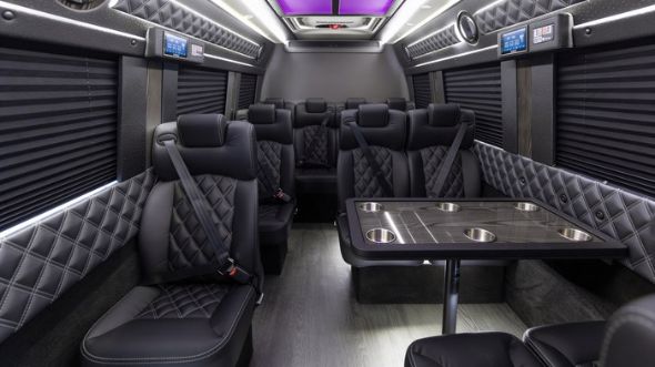 fort wayne 15 passenger sprinter van interior