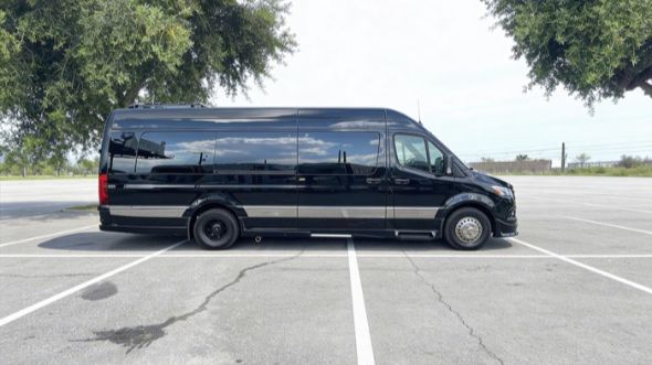 fort wayne private event sprinter van rental
