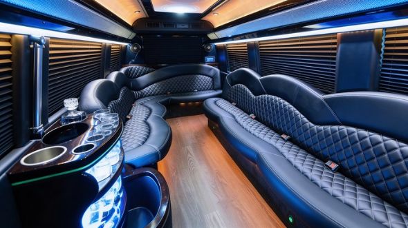 fort wayne sprinter limousine interior