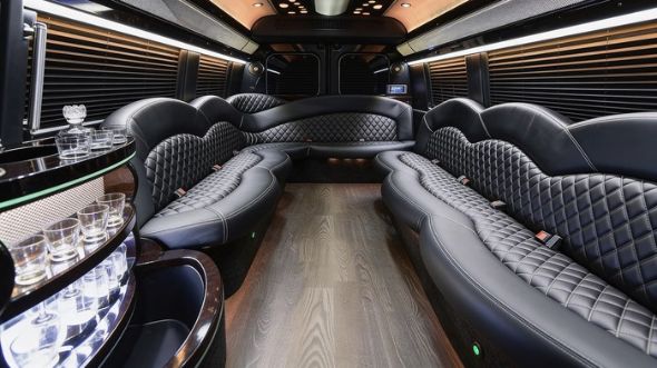 sprinter limousine inside fort wayne